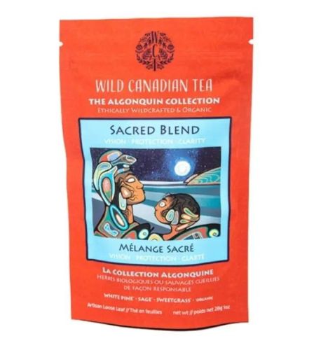 Algonquin Teas Organic Sacred Blend Tea - Loose Leaf Pouch┃28g