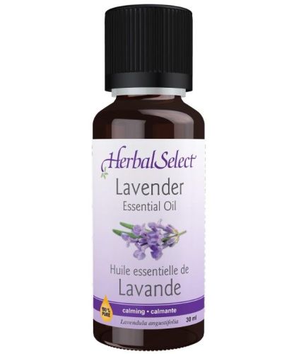 Herbal Select Lavender Oil, 100% pure, 30mL