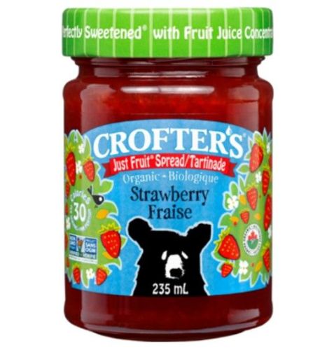 Crofter's Organic Just Fruit Strawberry, 235mL