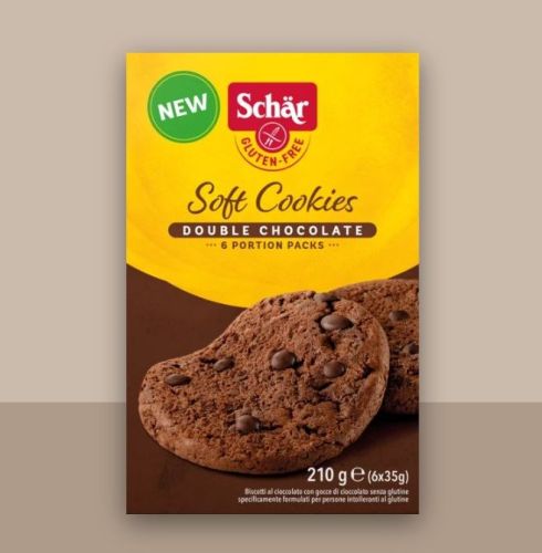 Schar Dbl Chocolate SoftBaked Cookie, 210g
