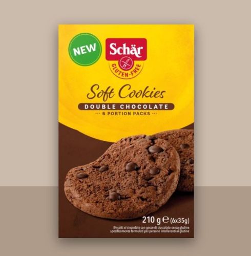 Schar Dbl Chocolate SoftBaked Cookie, 210g