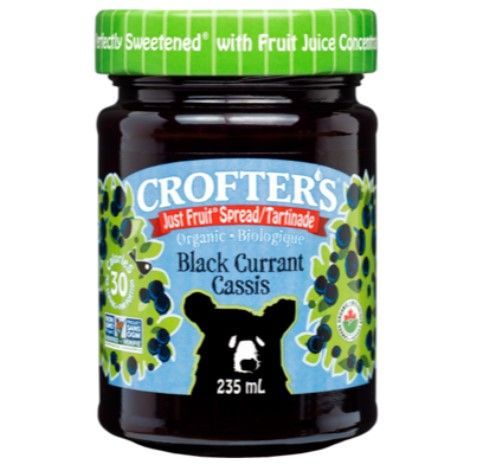 Crofter's Organic Just Fruit Black Currant, 235mL