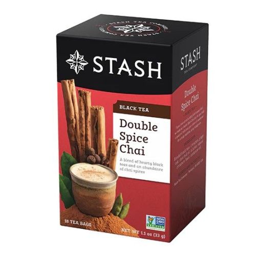 Stash Tea Double Spice Chai Tea, 18bg