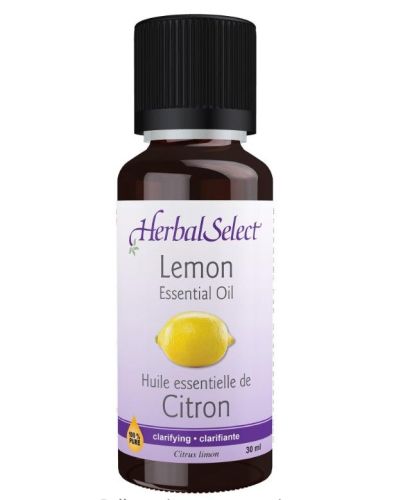Herbal Select Lemon Oil,100% pure, 30mL