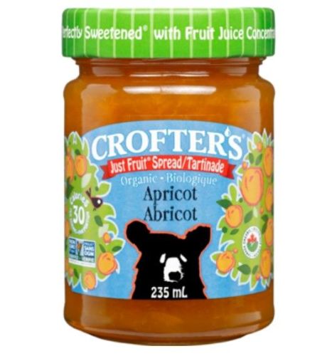 Crofter's Organic Just Fruit Apricot, 235mL