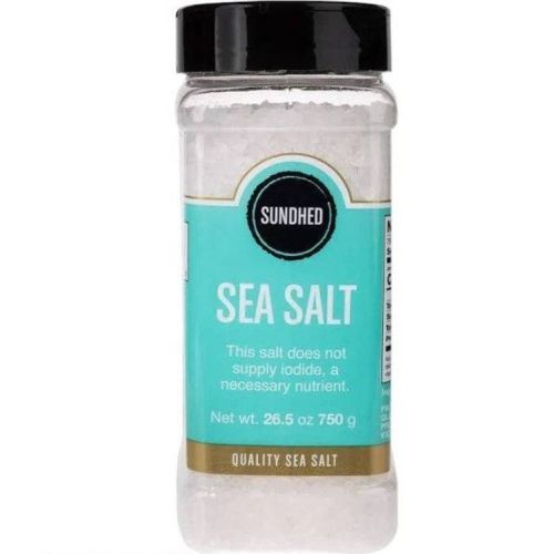Sundhed Coarse Pure Natural Sea Salt, 750g