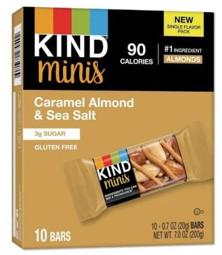 Kind Snacks Almond, Caramel & Sea Salt(10pk), 200g