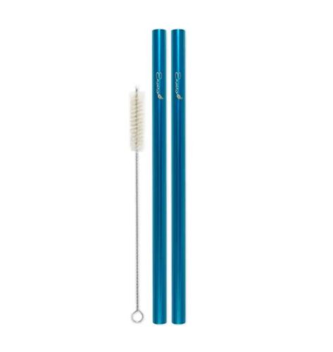 Enviro Glass Straws Combo BubTea Straws 9.5" Blue