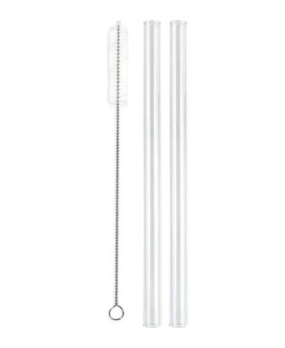 Enviro Glass Straws Combo Smoothie Straws 10" Straight