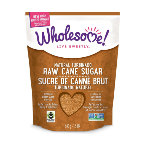 Wholesome Sweetener Raw Cane Sugar, 680g