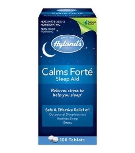 Hylands Homeopathic Calms Forte (Sleep Aid), 100 tabs