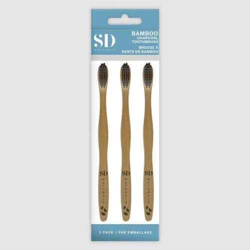  Bamboo Toothbrush 3pk