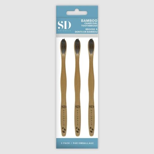  Bamboo Toothbrush 3pk