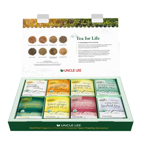 Uncle Lee's Tea Premium Org Wellness Tea Gift, 40ct