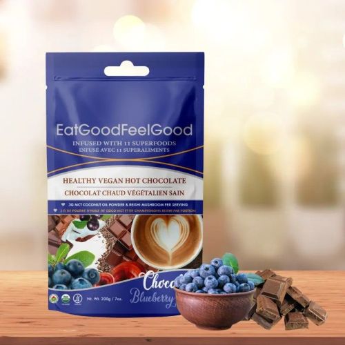 Eatgood Feelgood Hot Chocolate Blueberry, 200g