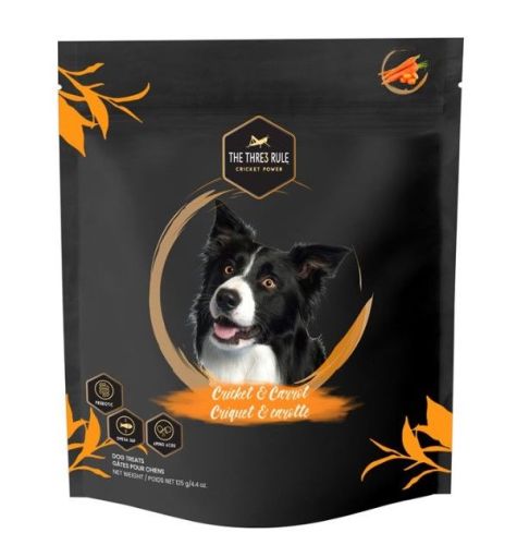 The Thre3 Rule Cricket & Carrot Dog, 125g