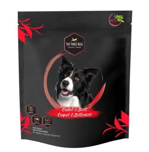 The Thre3 Rule Cricket & Beets Dog, 125g