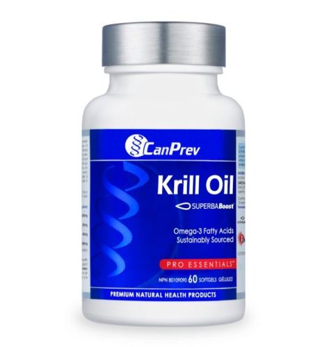 Canprev Krill Oil, 60 Softgels 