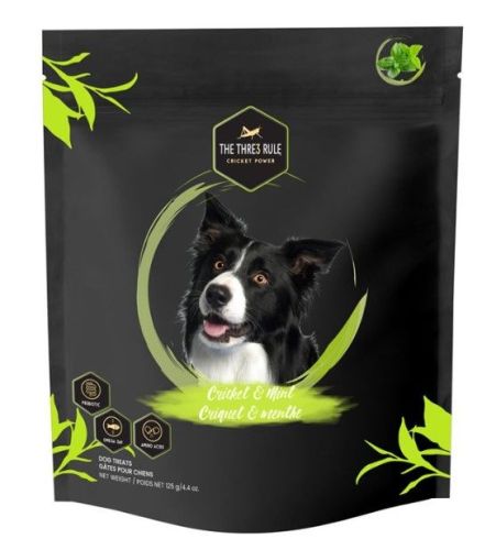 The Thre3 Rule Cricket & Mint Dog, 125g
