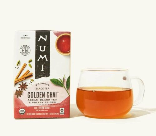 Numi Teas Org Flowering Tea Set in Bamboo, 2pc