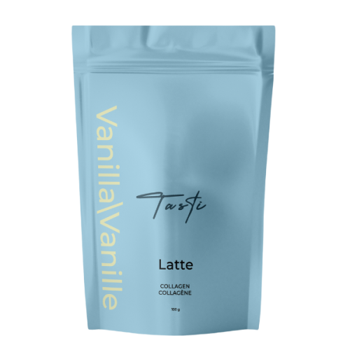 Tasti Vanilla Latte Collagen, 100g