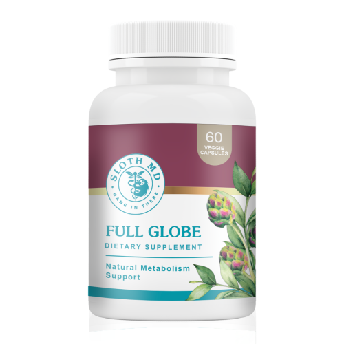 Sloth Medical Full Globe Artichoke, 60vcaps