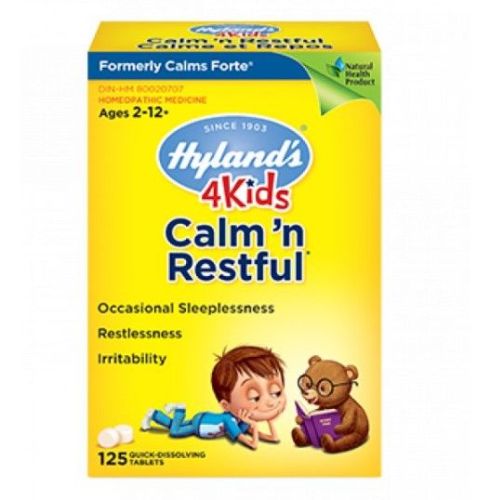 Hylands Homeopathic Calms Forte 4 Kids, 125 tablets