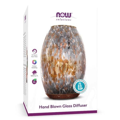 Now Foods Ultrasonic Diffuser - Hand Blown Glass