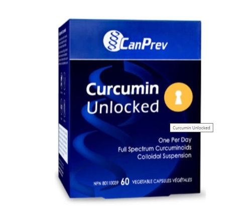 Canprev Curcumin Unlocked, 60 v-caps 