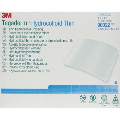 Tegaderm Thin Hydrocolloid 90022 10x10cm, 5/box