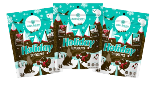 Zazubean Org Holiday Teezers, 110g