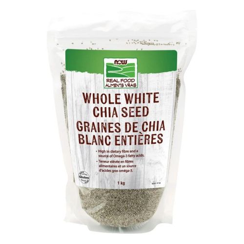 Now Foods Whole White Chia Seed, 1kg