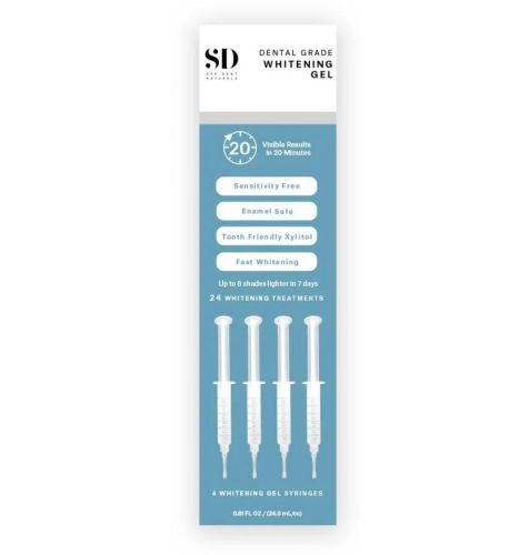 SD Naturals Whitening Gel Syringes (4pk), 24mL