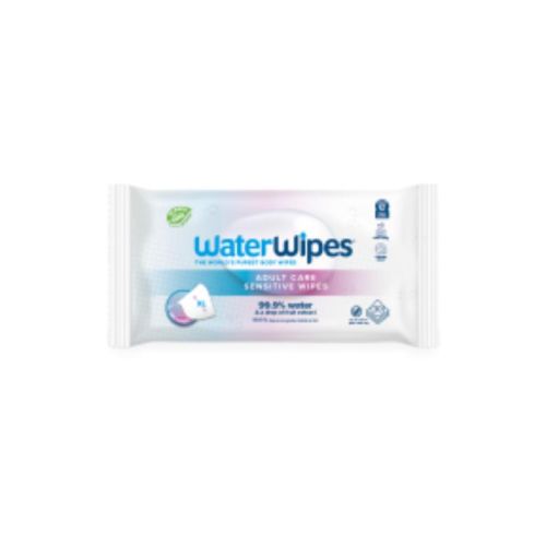 WaterWipes Adult Care Sensitive Wipes, 30ct