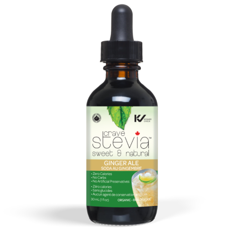 Crave Stevia Ginger Ale Liquid, 30ml