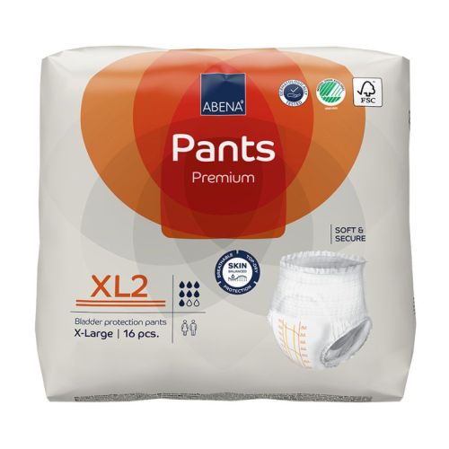 Abena Pants XL2 Protective Underwear, 16's
