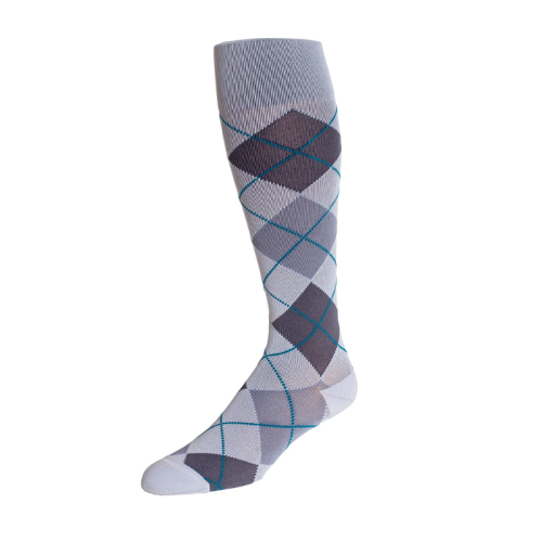 Rejuva Support Socks 15-20mm KARG1SM3 Argyle Smoke, Large