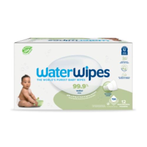 WaterWipes Baby Wipes Textured Clean, 720ct  x 12 Pack