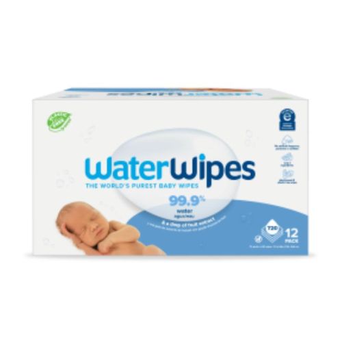 WaterWipes Baby Wipes, 720ct x 12 Pack