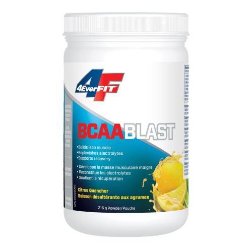 4EverFit BCAA Blast - Citrus Quencher, 315g Powder