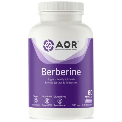 AOR Berberine, 60 Capsules