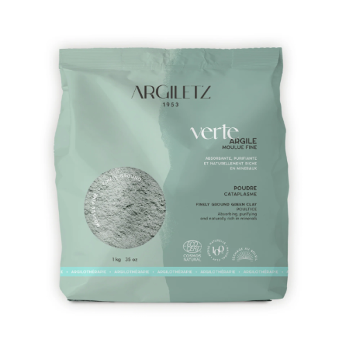 Argiletz Finely Ground Green Clay, 1 KG