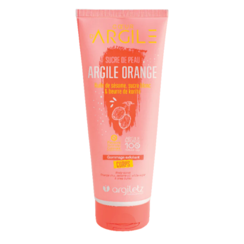 Argiletz Exfoliating Body Scrub - Orange Clay, 200 ml