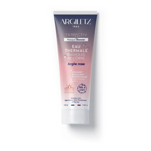 Argiletz Pink Clay & Thermal Water Mask - Terractiv, 100 g