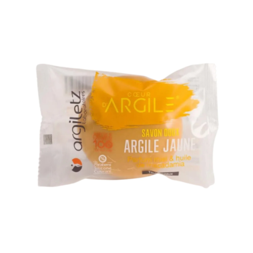 Argiletz Yellow Clay Soap - Gentle, Soothing, 100 g