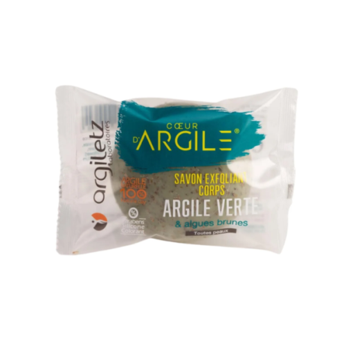 Argiletz Green Clay Body Soap - Exfoliating, 100 g