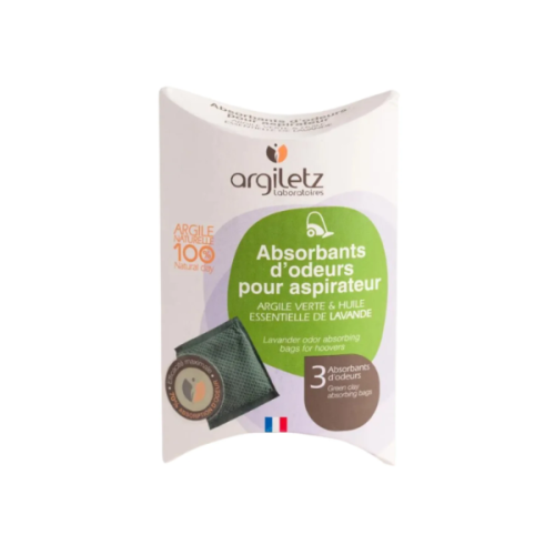 Argiletz Odour-absorbing bags - Green Clay + Lavender, 75 g