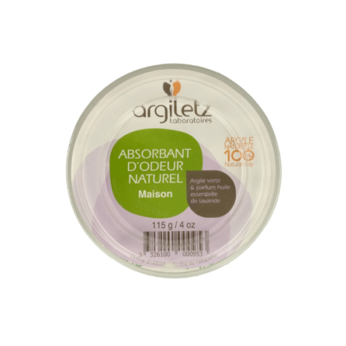 Argiletz Odour Absorber - Green Clay + Lavender, 115 g