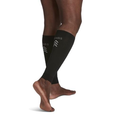 Sigvaris Performance Calf Sleeves 412VM99 Pair 20-30mm Black, Medium