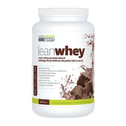 Prairie Naturals Lean Whey Protein - Chocolate Supreme, 908g Powder